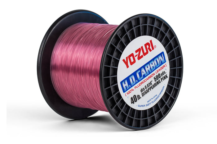 Yo-Zuri Pink Fluorocarbon Leader 500yd