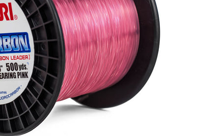 Yo-Zuri Pink Fluorocarbon Leader 500yd