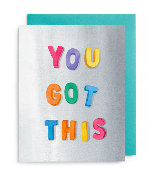 E. Frances Notes and Journals You Got This Greeting Card