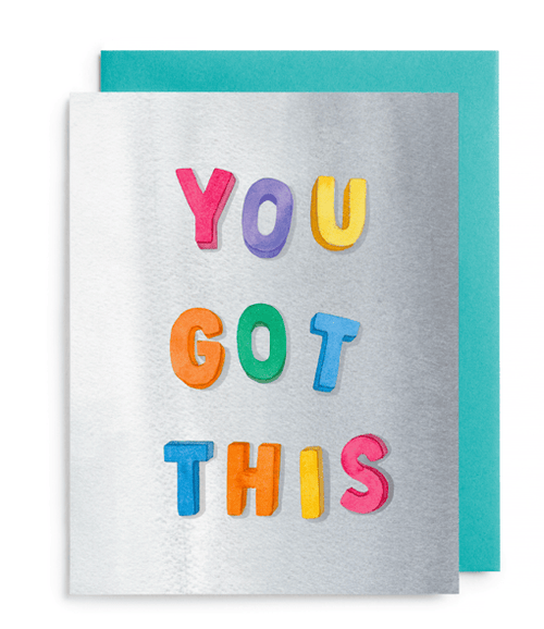 E. Frances Notes and Journals You Got This Greeting Card
