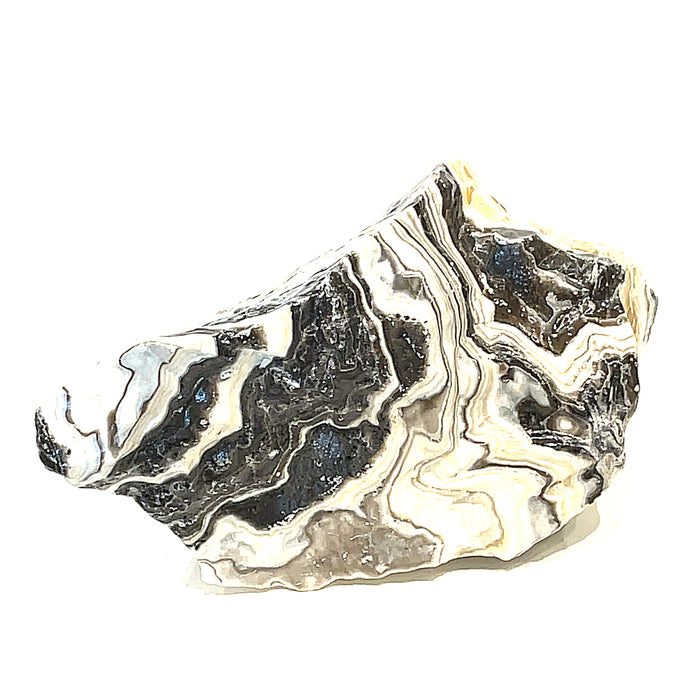 One 9xl zebra calcite raw gemstone - new